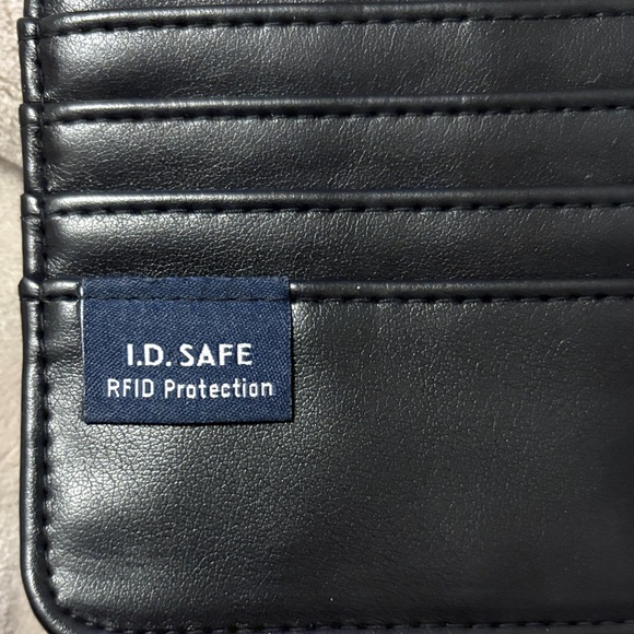 Nautica Black Clutch with Silver Accents - Picture 3 of 9